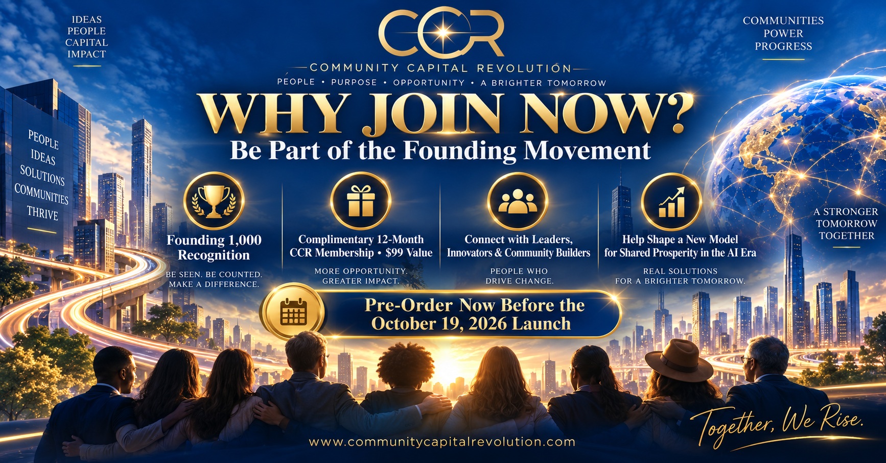Claim your $99 CCR membership value now